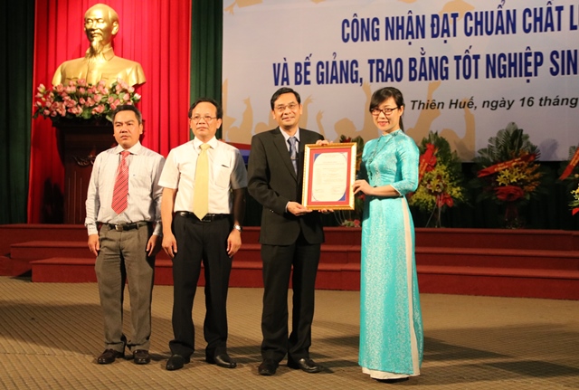 Trường ĐH Kinh tế đạt các tiêu chuẩn chất lượng giáo dục