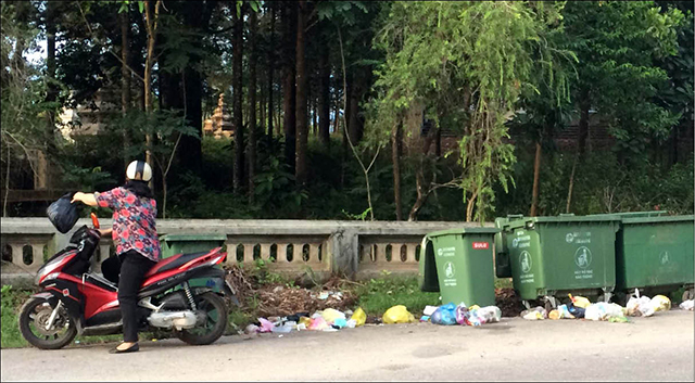 Không ai muốn sống chung với rác