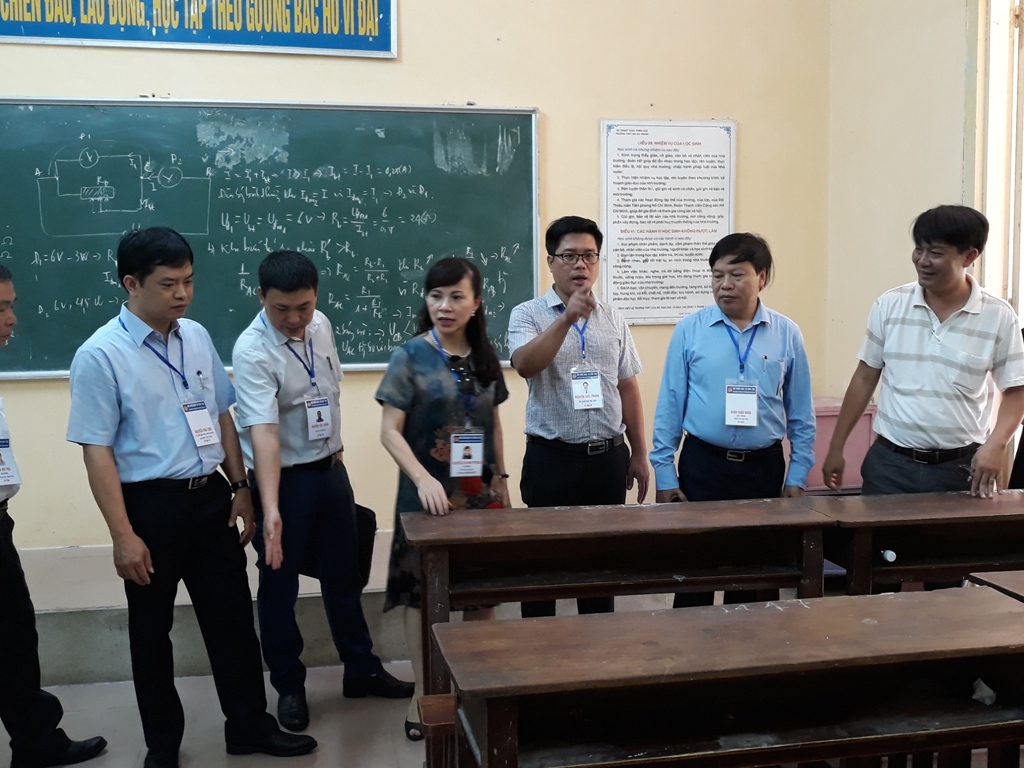 Đảm bảo an toàn cho kỳ thi Trung học phổ thông quốc gia