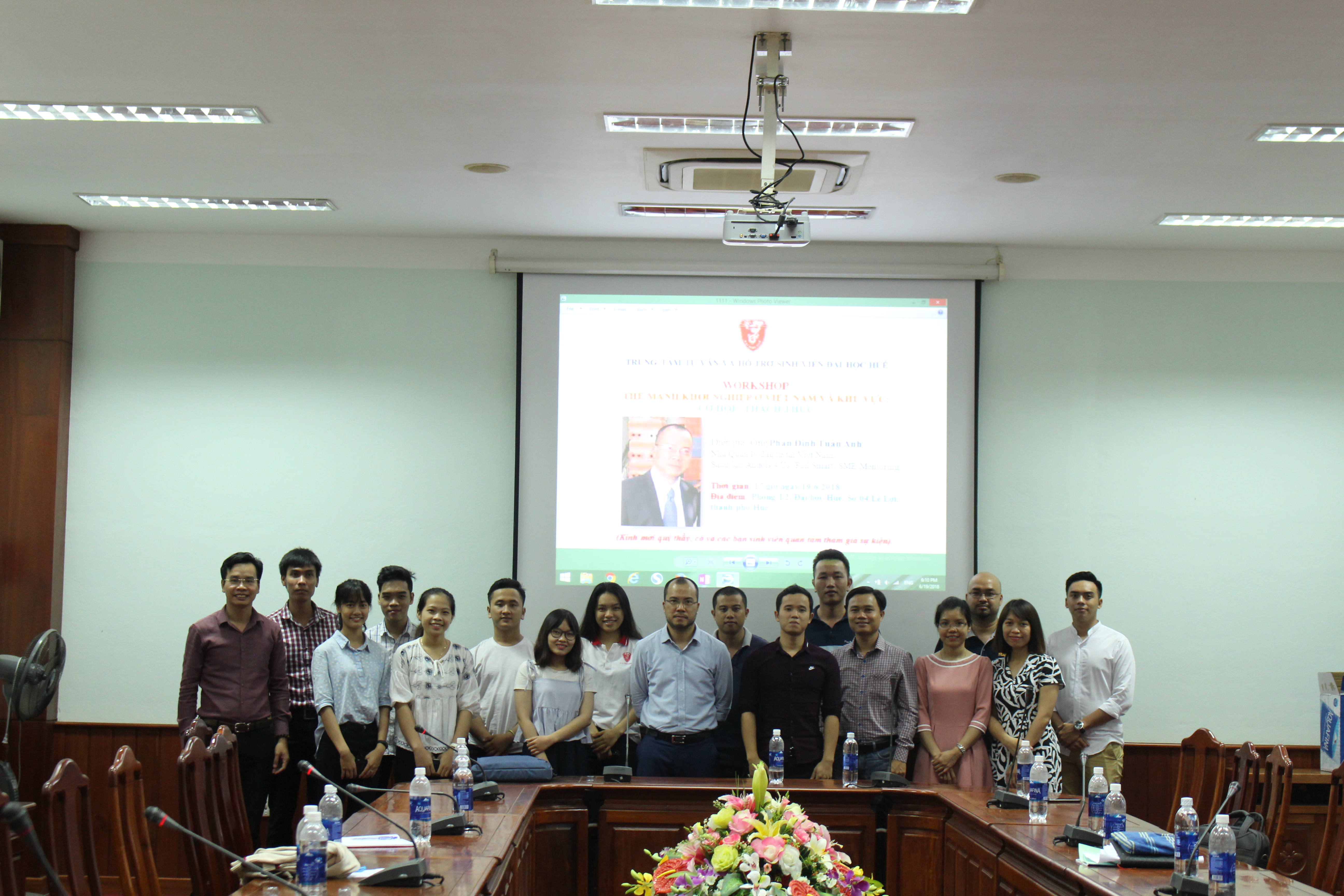 Workshop về khởi nghiệp dành cho sinh viên Đại học Huế
