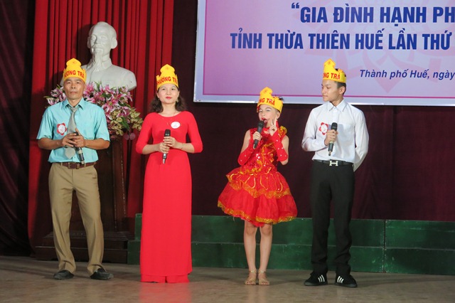 9 gia đình tiêu biểu tham gia hội thi “Gia đình hạnh phúc”
