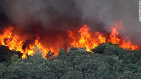 Hàng nghìn người phải sơ tán do cháy rừng ở California, Mỹ