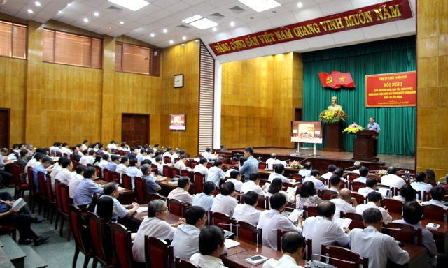 Cán bộ toàn quốc quán triệt Nghị quyết Trung ương 7 khóa XII của Đảng