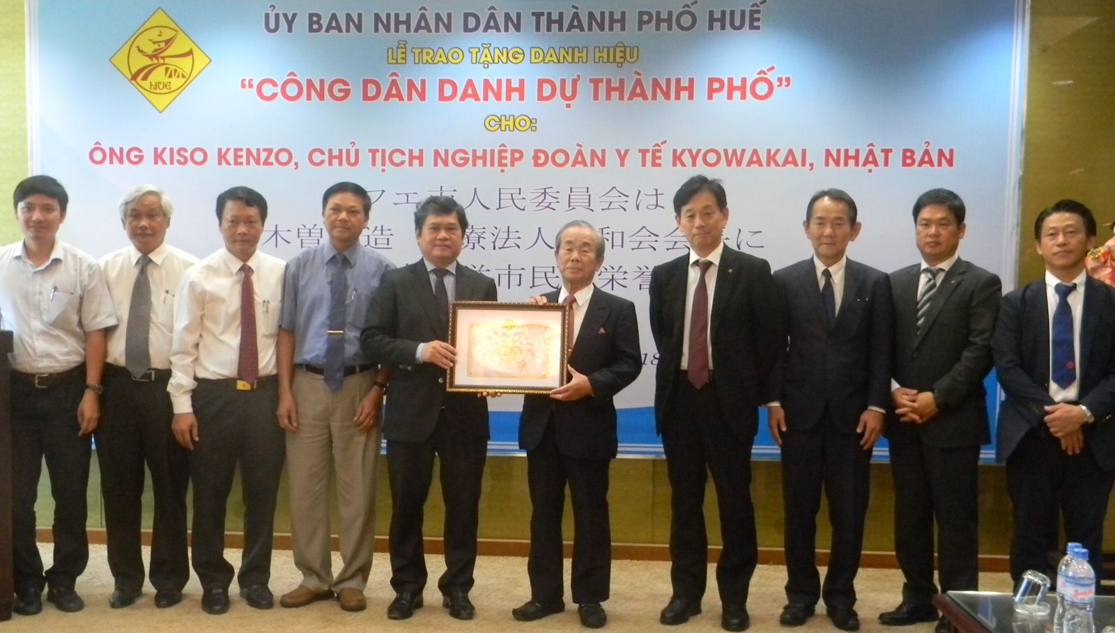 Mr Kiso Kenzo becomes honorary citizen of Hue city