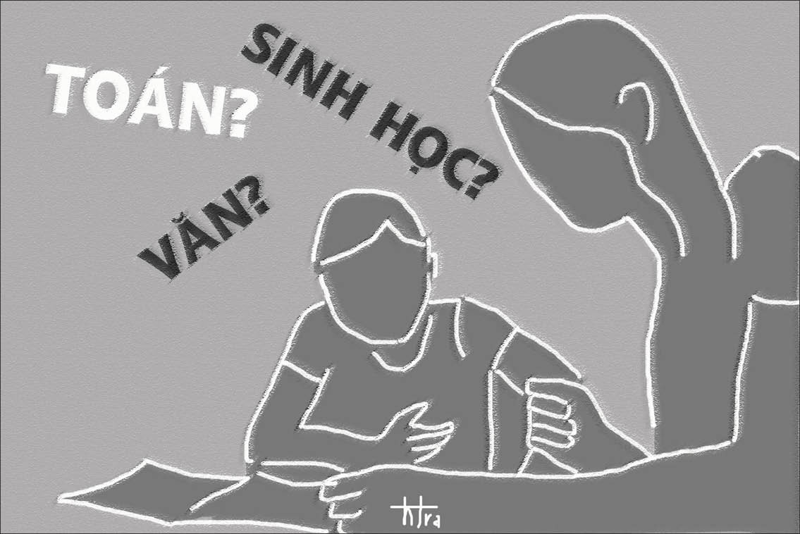 Hãy để con học môn con yêu thích