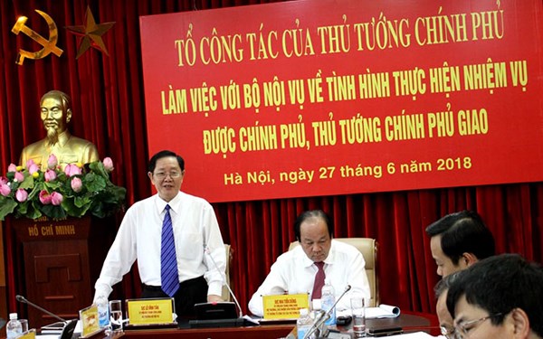 Bộ Nội vụ cam kết sẽ giảm 15 biên chế vào năm 2021