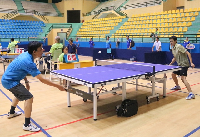 Khởi tranh giải cầu lông, bóng bàn, quần vợt Đảng ủy Khối các cơ quan tỉnh mở rộng