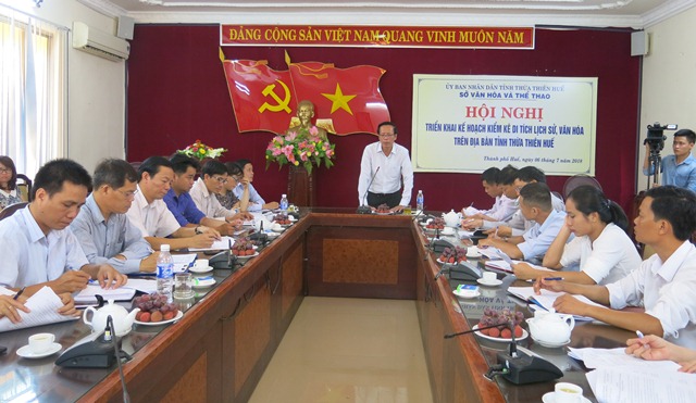 Triển khai kiểm kê di tích lịch sử - văn hóa