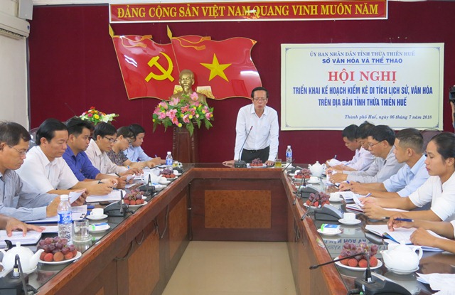 Inventory plan of historical-cultural relics implemented