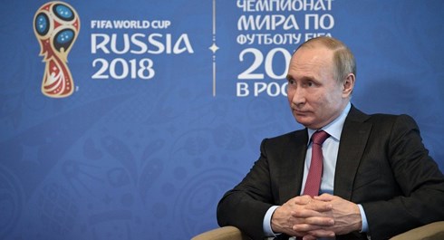 Tổng thống Putin tự hào về đội tuyển Nga tại World Cup 2018