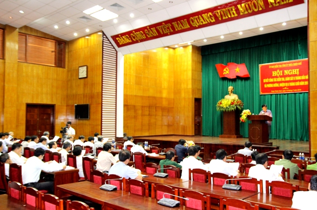 Tăng cường kiểm tra, giám sát các tổ chức Đảng và đảng viên có dấu hiệu vi phạm