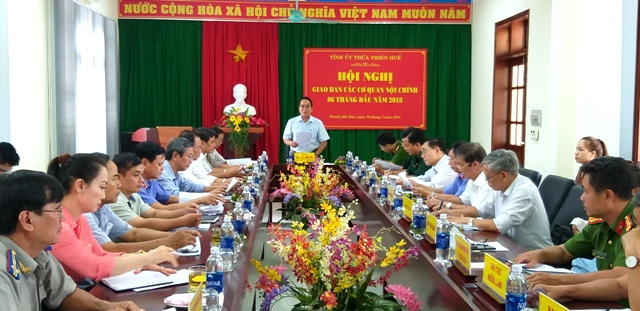 Chủ động nắm chắc tình hình, không để xảy ra điểm nóng