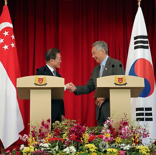 Singapore, Hàn Quốc nhất trí đẩy mạnh hợp tác kinh tế, ngoại giao