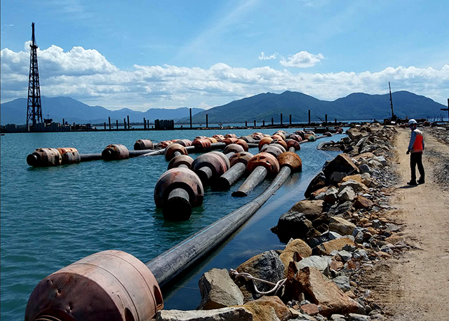 Chọn vị trí san lấp mặt bằng bãi đổ thải