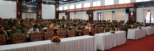 Đảng ủy Công an tỉnh học tập, quán triệt, triển khai thực hiện Nghị quyết Trung ương 7