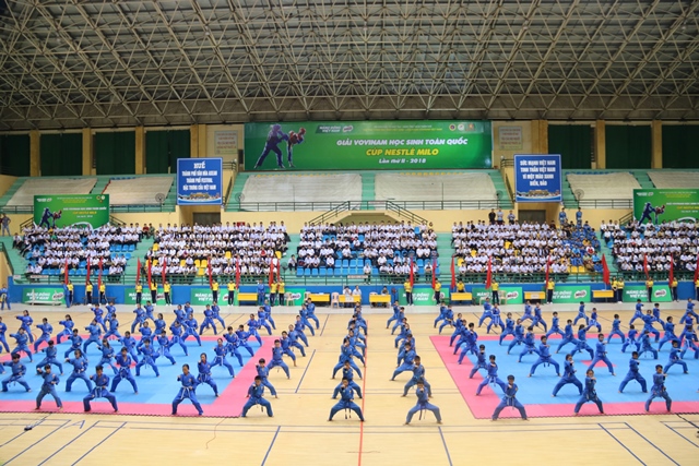 Khởi tranh Giải Vovinam học sinh toàn quốc – cúp Nestlé Milo