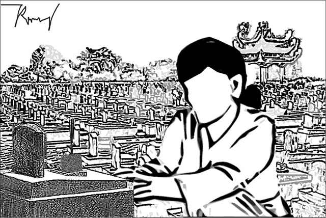 Chuyện ở nghĩa trang liệt sĩ