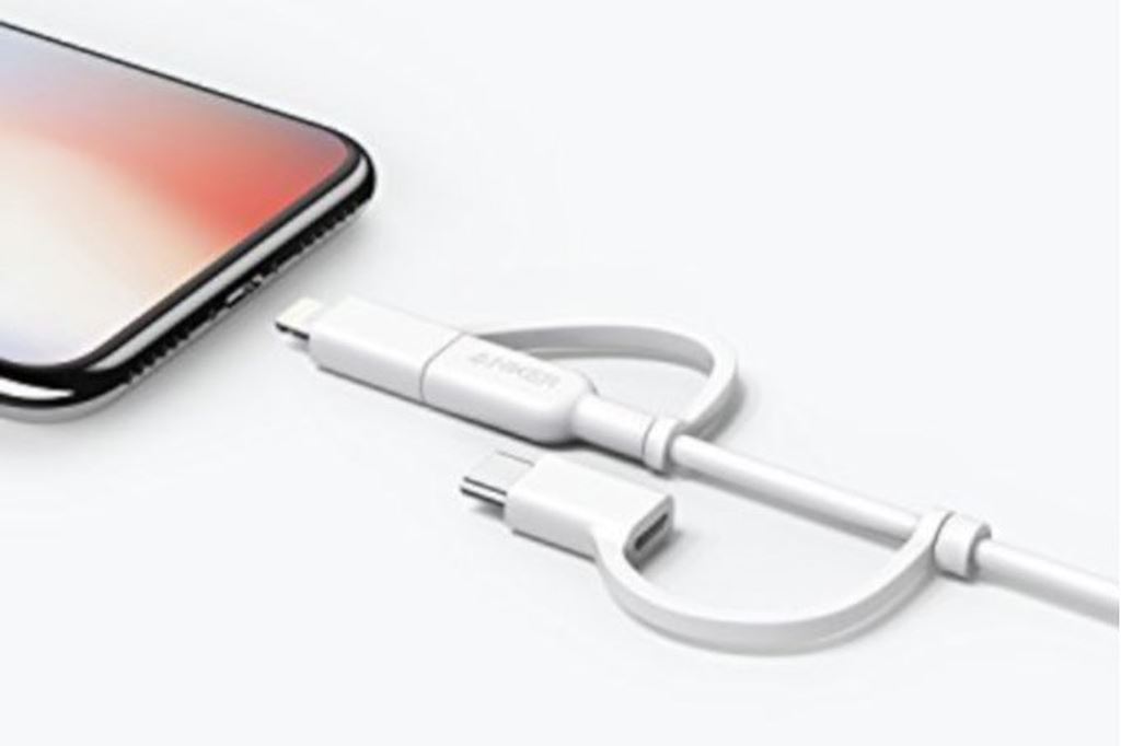 Anker ra mắt dây sạc 3-trong-1 micro USB, Type-C, Lightning