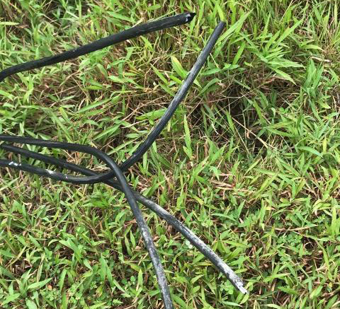 Khắc phục sự cố đứt dây 110kV tại xã Thủy Phù