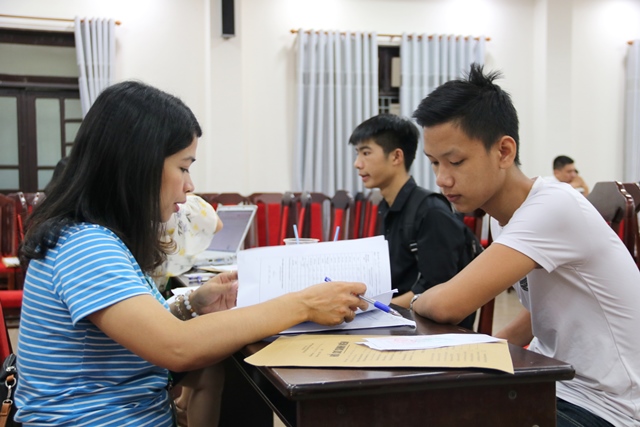 Trường ĐH Nông Lâm đón thí sinh trúng tuyển phương thức xét học bạ nhập học