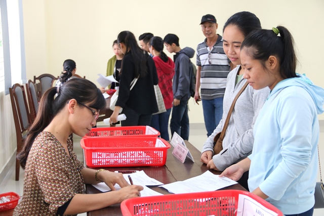 Đại học Huế đón tiếp thí sinh xác nhận nhập học