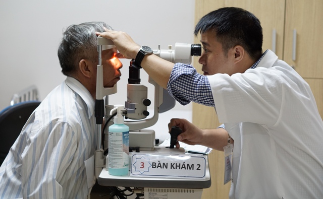 Free ophthalmology examination, consultation and treatment for 2,000 patients