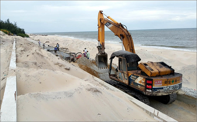 Kè trăm tỷ “chạy nước rút ”