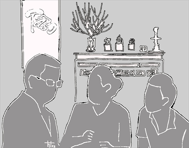 Đằng sau bài giảng