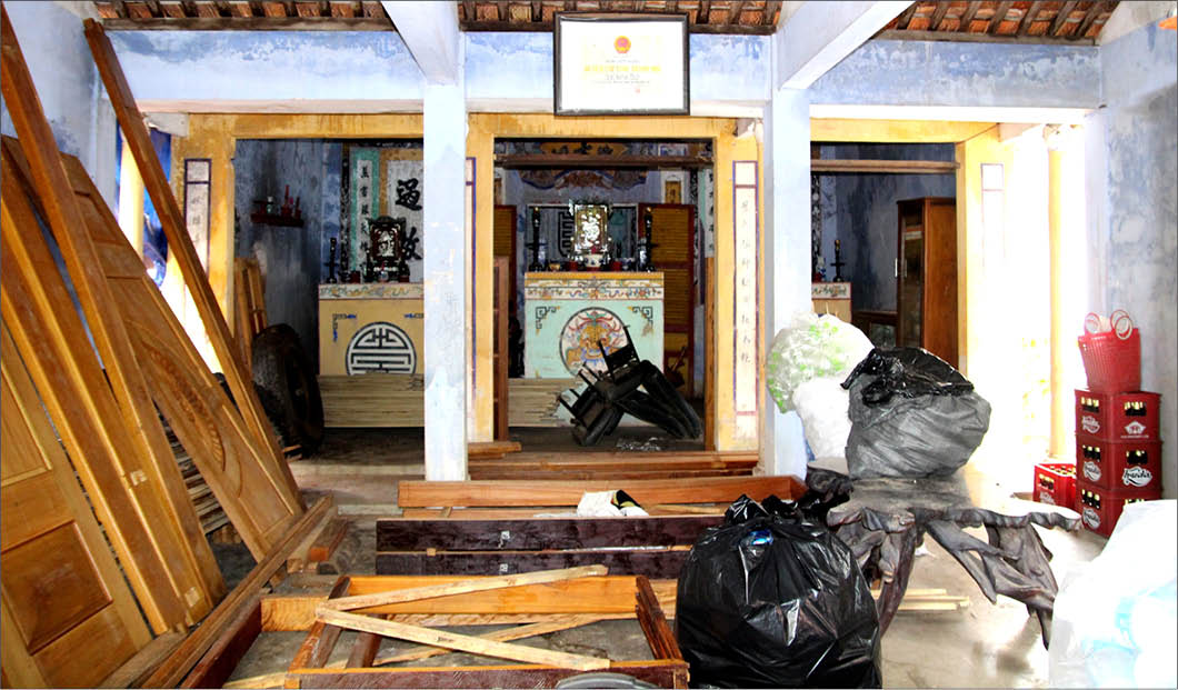 Từ đường Cổ nhạc thành  nhà kho