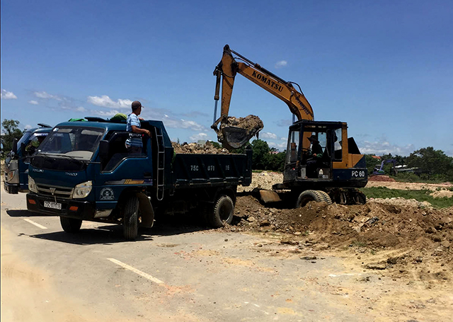 Báo động trộm đất tại Khu đô thị mới An Vân Dương