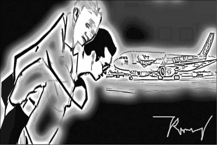 Xe đẩy lên máy bay cho người có nhu cầu