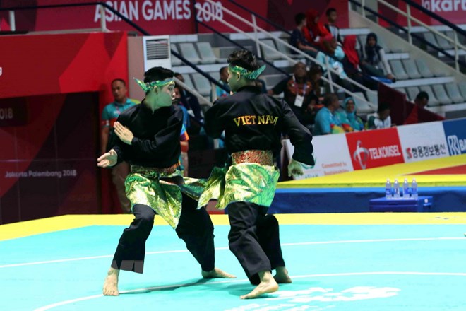 Đoàn thể thao Việt Nam đợi huy chương vàng từ Pencak Silat