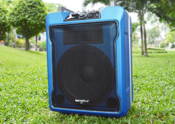 SoundMax trình làng loa di động pin khủng