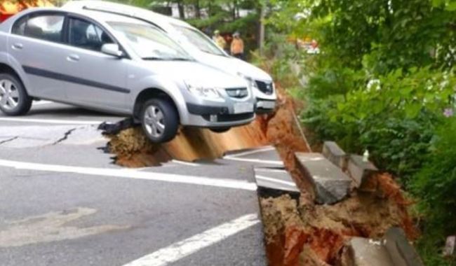 Hàn Quốc sơ tán 200 người dân sau khi phát hiện hố tử thần