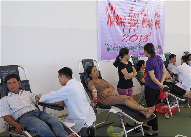 Lan tỏa phong trào hiến máu tình nguyện
