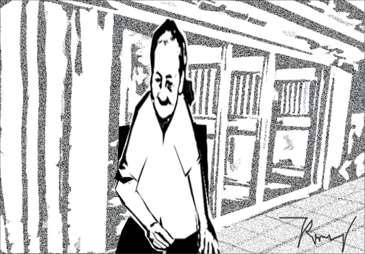 Bậu cửa mẹ ngồi