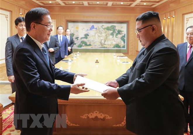 Ông Kim Jong-un tái cam kết phi hạt nhân hóa bán đảo Triều Tiên