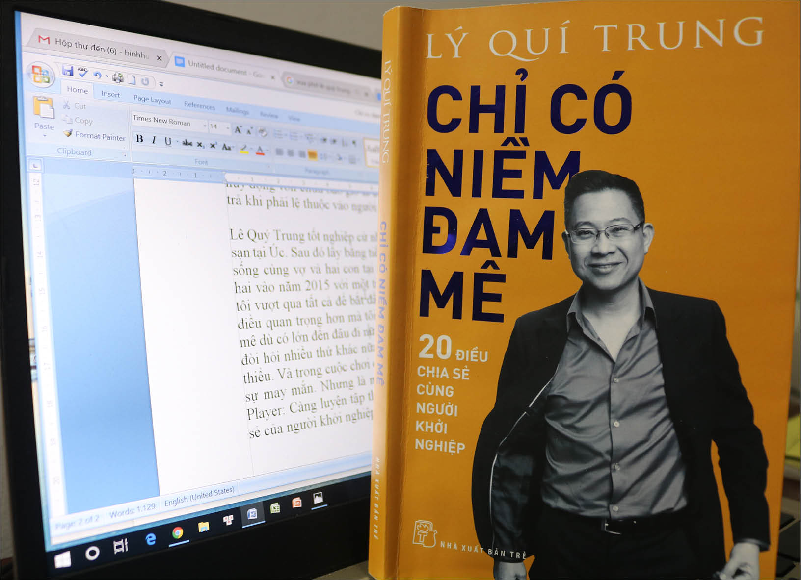 “Chỉ có niềm đam mê”