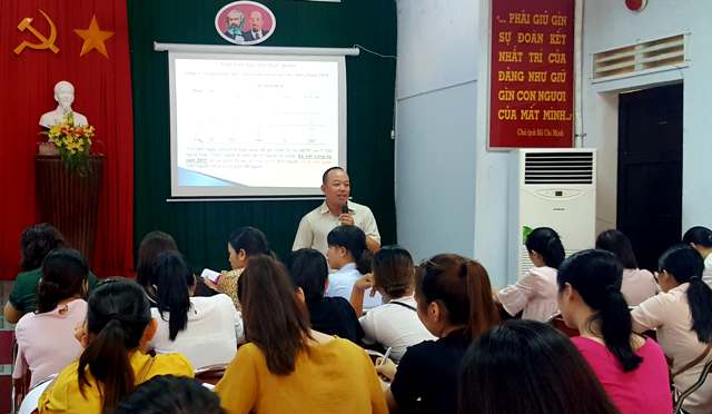 Hương Thủy tập huấn kiến thức vệ sinh an toàn thực phẩm trong trường học