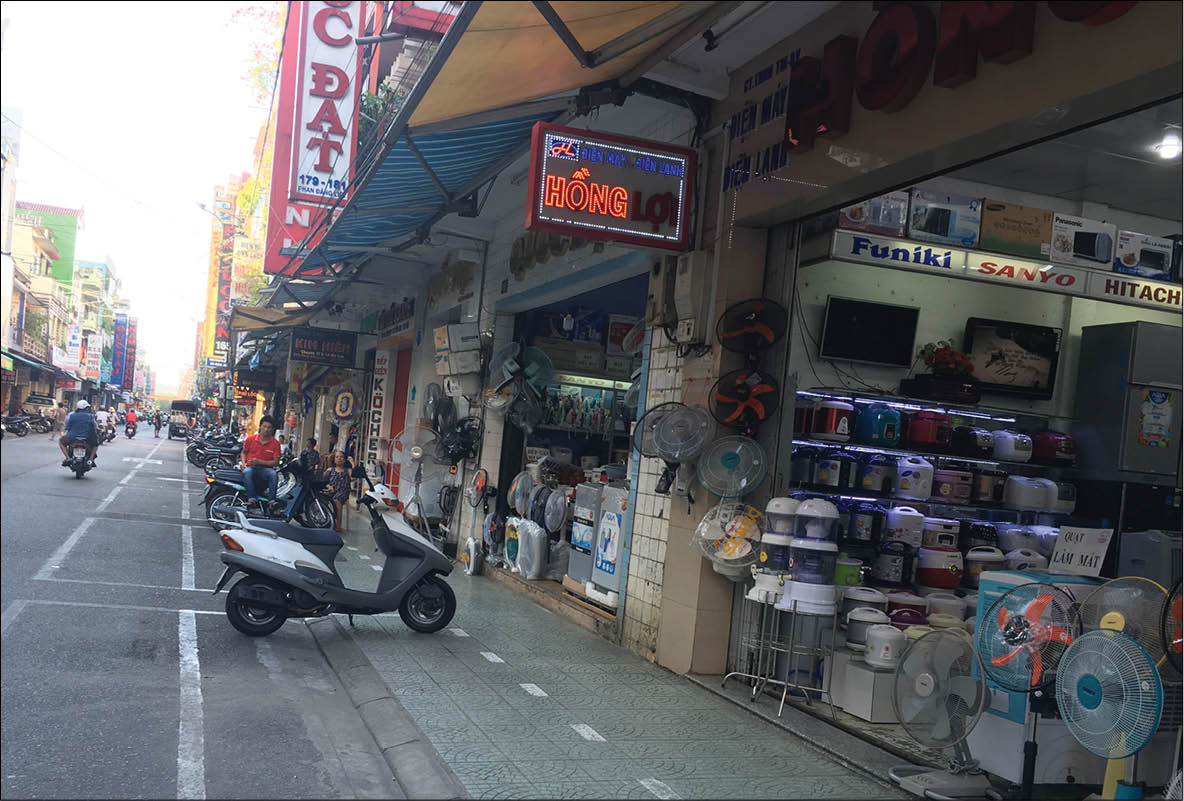 Xây dựng tuyến phố văn minh trên đường Phan Đăng Lưu