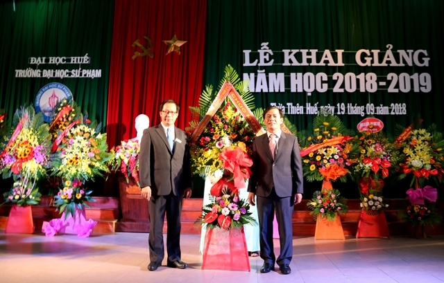 Trường đại học Sư phạm Huế khai giảng năm học 2018 - 2019