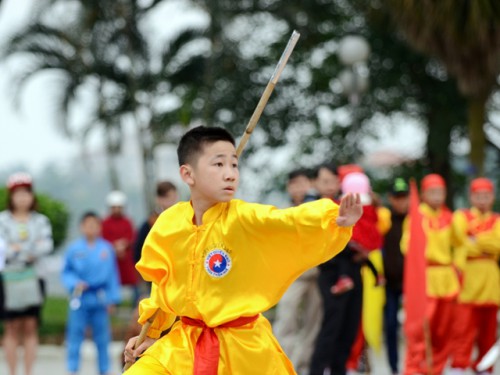 Training traditional martial arts in High schools of the Central Region and Central Highlands Region
