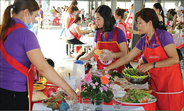 Sân chơi bổ ích cho nữ công nhân