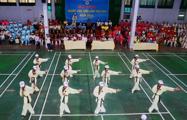 Gần 600 cao niên tham dự hội thao người cao tuổi TP Huế 2018