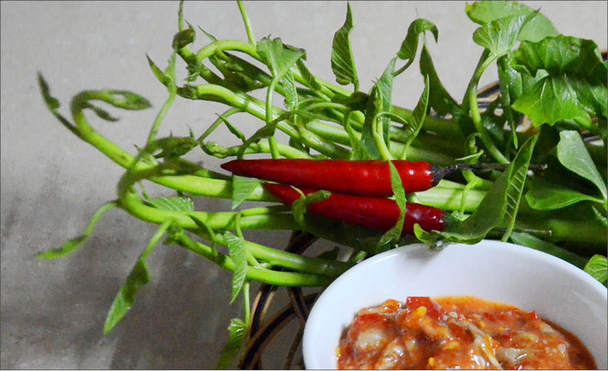 Hết cơm với mắm cá sơn