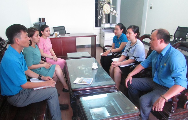 Vận động thành lập công đoàn cơ sở tại Công ty CP Nhật Tiến Huế