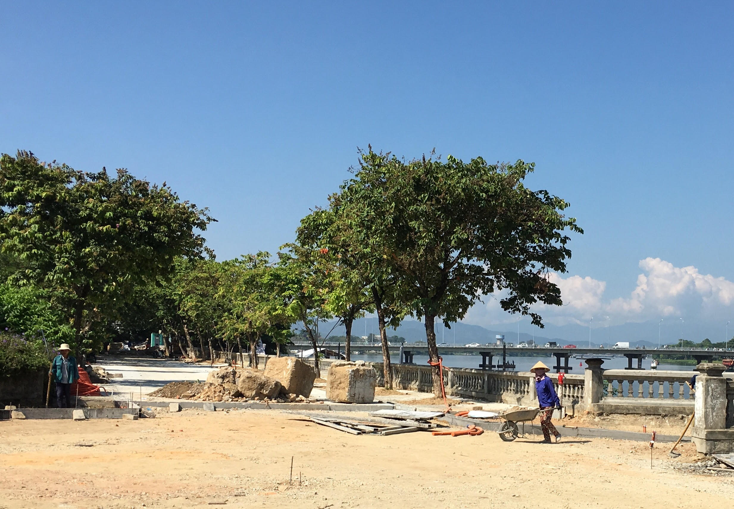 Renewing Nguyen Dinh Chieu pedestrian path