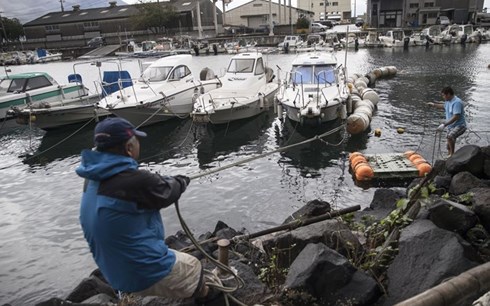 Bão Trami sắp đổ bộ vào các đảo chính của Nhật Bản