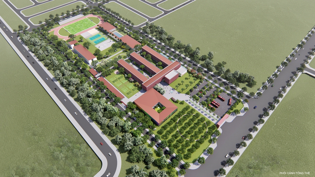 Lễ cất nóc dự án Trường Hội nhập quốc tế iSchool Quảng Trị