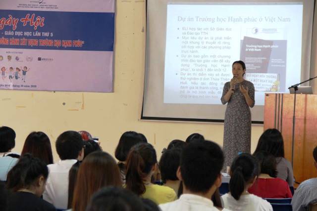 Tâm lý học, giáo dục học đồng hành xây dựng trường học hạnh phúc